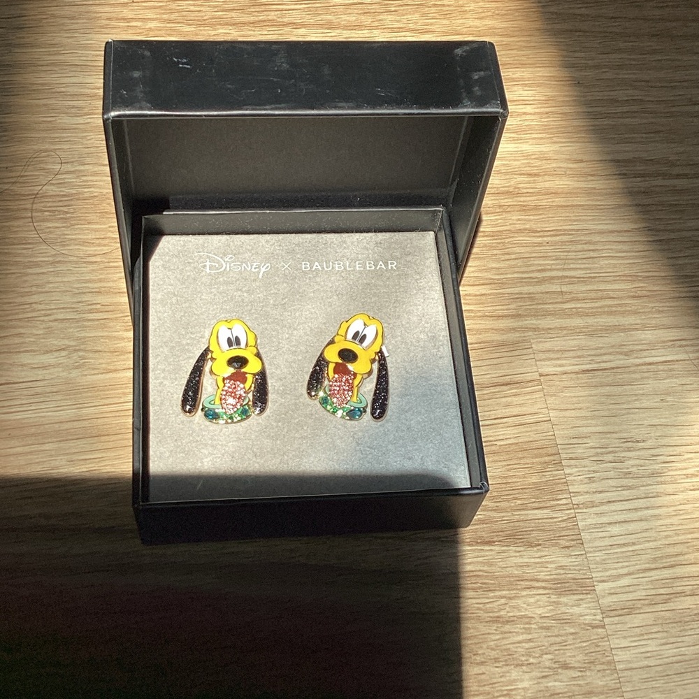 Disney and Baublebar collab Pluto Earrings